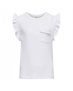 ONLY KIDS FILIPPA S/S DETAIL POCKET TOP JRS