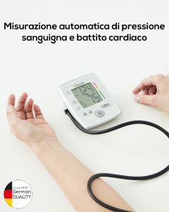 Misuratore Pressione Automatico Braccio Battito Cardiaco Ora Data BM35NEW