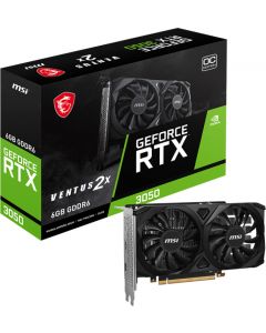 Scheda Geforce RTX 3050 VENTUS 2X 6G OC NVIDIA 6 GB GDDR6 RTX3050VENTUS2X6G