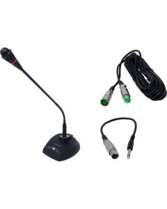 Microfono da Studio con collo snodabile cavo XLR DESK-500 Pro