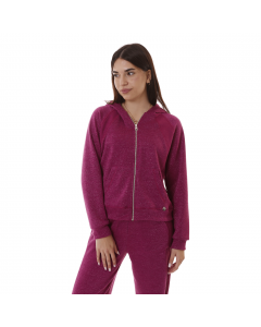 DIMENSIONE DANZA FULL ZIP IN MAGLIERIA LUREX