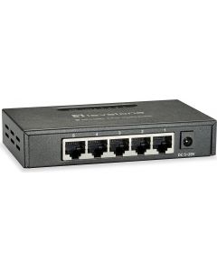 Switch NON Gestito 5 porte Gigabit Ethernet (10/100/1000) GEU-0523