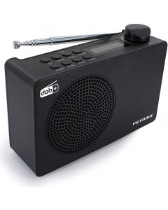 Radio Portatile Digitale DAB+ FM 3 Watt Nero 477231