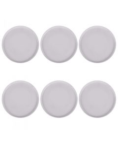 Servizio piatti 6 Pz Frutta New Bone China Bianco 5918699 Delice