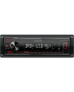 Autoradio 1 Din DAB+ Sintolettore USB colore Nero - KMM-DAB307