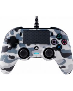 Gamepad Nacon Wired Compact Controller PS4 - PS4OFCPADCAMGREY