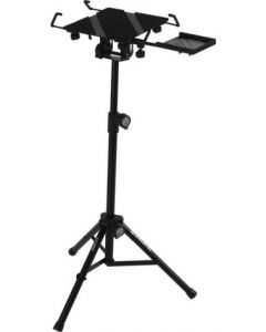 Supporto laptop DJ asta trepiedi regolabile e ripiano mouse LPH/004