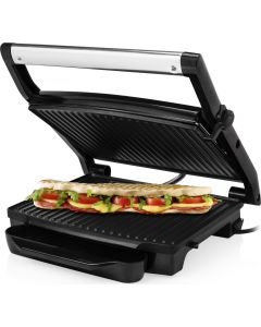 Bistecchiera elettrica Doppia Piastra Antiaderente 2000W Panini Grill