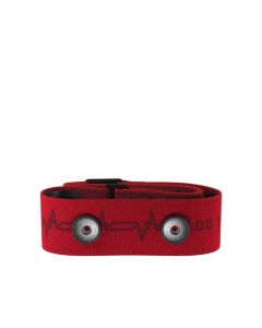 POLAR PRO CHEST STRAP TEXT RED M-XXL