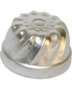 Stampo per Dolci Budino in Alluminio Conico Festonato 7 cm