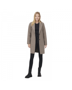 ONLY CARRIE BONDED COAT OTW NOOS CARIBOU/MELANGE