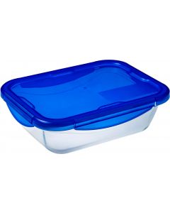 Contenitore multiuso 1.7 Lt vetro borosilicato Blu 282PG00/7045 Cook&Go