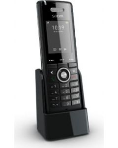 Telefono Cordless Vivavoce Funzione DECT 100 voci 6 melodie Nero 3969 M65