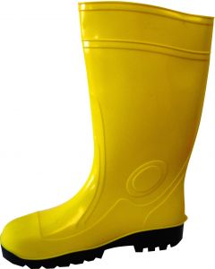 Stivali antinfortunistica alti al Ginocchio PVC tg 46 Giallo 06401M