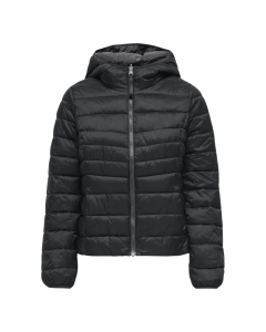 ONLY CARMAKOMA TAHOE REVERSIBLE HOOD JACKET OTW BLACK/REV. PHANTOM