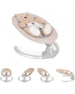 Air Bear - Sdraietta Neonato Elettrica Max 9 Kg con Melodie Beige