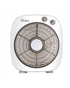 Ventilatore da Tavolo 6 Pale 26 cm 3 Velocit&agrave Timer Bianco AR5B24