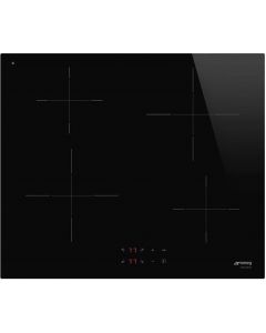 Piano Cottura 4 Fuochi Induzione Elettrico Incasso 60 cm Nero SI2641D