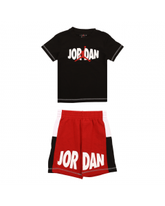 JORDAN JUMPMAN SPLIT BLOCKED FT SHORT SET