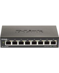 Switch Gestito 8 porte Gigabit Ethernet (10/100/1000) DGS-1100-08V2