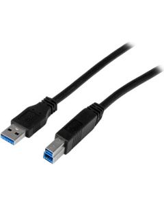 Cavo USB 3.0 SuperSpeed A a B certificato da 1 m M/M USB3CAB1M