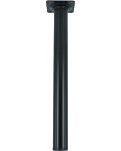 Piedino Acciaio Diam. 30 cm 80 Colori Nero Pezzi 4 123A.D30.19.800