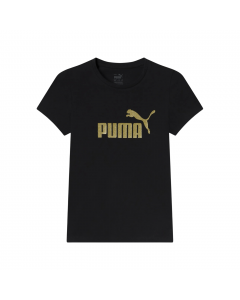 PUMA ESS+ GLITTER LOTO TEE G