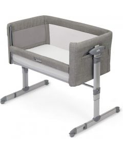 Lettino Culla Neonato Campeggio Fianco Letto Co-sleeping Grigi Roomie Glide