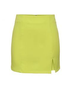 ONLY CAROLINA-ABBA SHORT SLIT SKIRT TLR