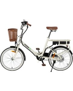 Bicicletta Elettrica Pieghevole e-bike 20&quot Crema - 30NXEB140V003V3 J1 PLUS