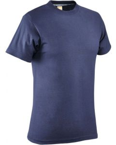 T-Shirt Maglietta a maniche corte in Cotone 100% Taglia XL Blu 471011