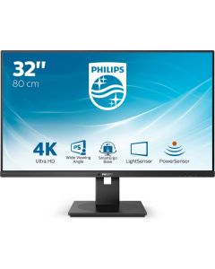 Monitor PC 31.5 Pollici 4K Ultra HD USB HDMI DisplayPort 328B1/00 B Line