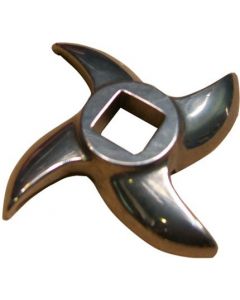 Coltello Tritacarne N. 8 Lama in Acciaio Inox 3 Spade - 10821/IR