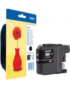 Cartuccia Originale Inkjet Nero per Stampante Brother MFCJ650DW LC121BK