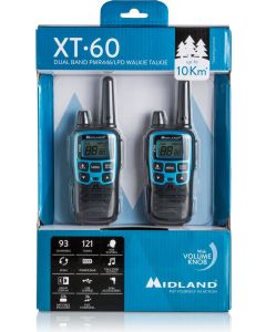 Ricetrasmittenti Walkie Talkie 16 Canali+69 LPD 10 Km set 2 Pezzi XT60