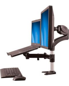 Supporto singolo Monitor base portatile ad altezza regolabile ARMUNONB