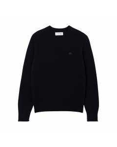 LACOSTE PULLOVERS DONNA 100% LANA GIROCOLLO