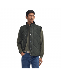 BARBOUR HOLBURN QUILTED GILET SAGE