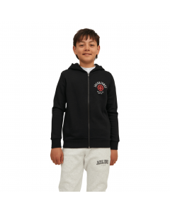 JACK JONES KIDS LOGO SWEAT ZIP H 2 NOOS  JNR