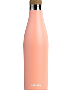 Borraccia Meridian Shy Pink 500 ml in Bamboo e Acciaio Rosa 8999.40