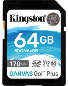 64Gb Sdxc Canvas Go Plus 170R SDG3/64GB