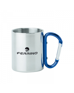 FERRINO TAZZA INOX CON MOSCHETTONE