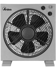 Ventilatore da Terra Box Fan a Pale &Oslash 30 cm 3 Velocit&agrave Timer AR5B29