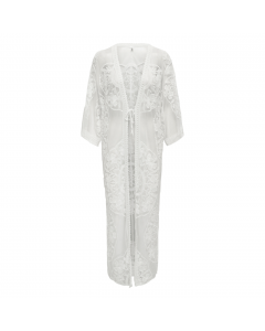 ONLY CARLA EMBROIDERED LACE KIMONO