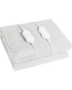 Scaldaletto Elettrico Lana Sintetica Volt 230 Watt 60x2 Sintex Bianco