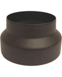 Riduzione Canna Fumaria in Acciaio smaltata Nero Opaco 15/12 - ENO15F/12M