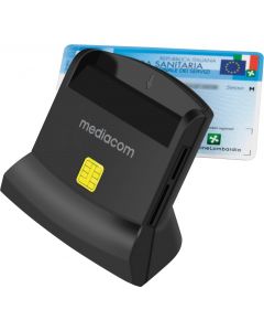 Lettore di Card Readers Interno Usb 2.0 Nero MD-S401