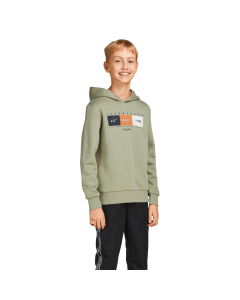 JACK JONES KIDS JORBRADY SWEAT HOODY SN