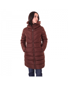 CIESSE PIUMINI REBECCA LONG JACKET WITH FIXED HOOD