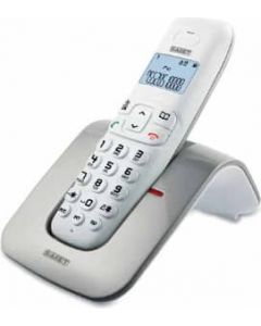 Telefono Cordless SLIDE Telefono DECT Argento Bianco 13500783